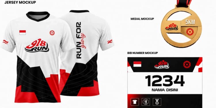 Jersey resmi 918 RUN
